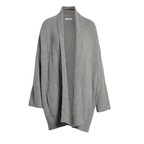 NWT Vince Open Shawl Lapel Cardigan-Cozy Oversized Sweater - Picture 4 of 11